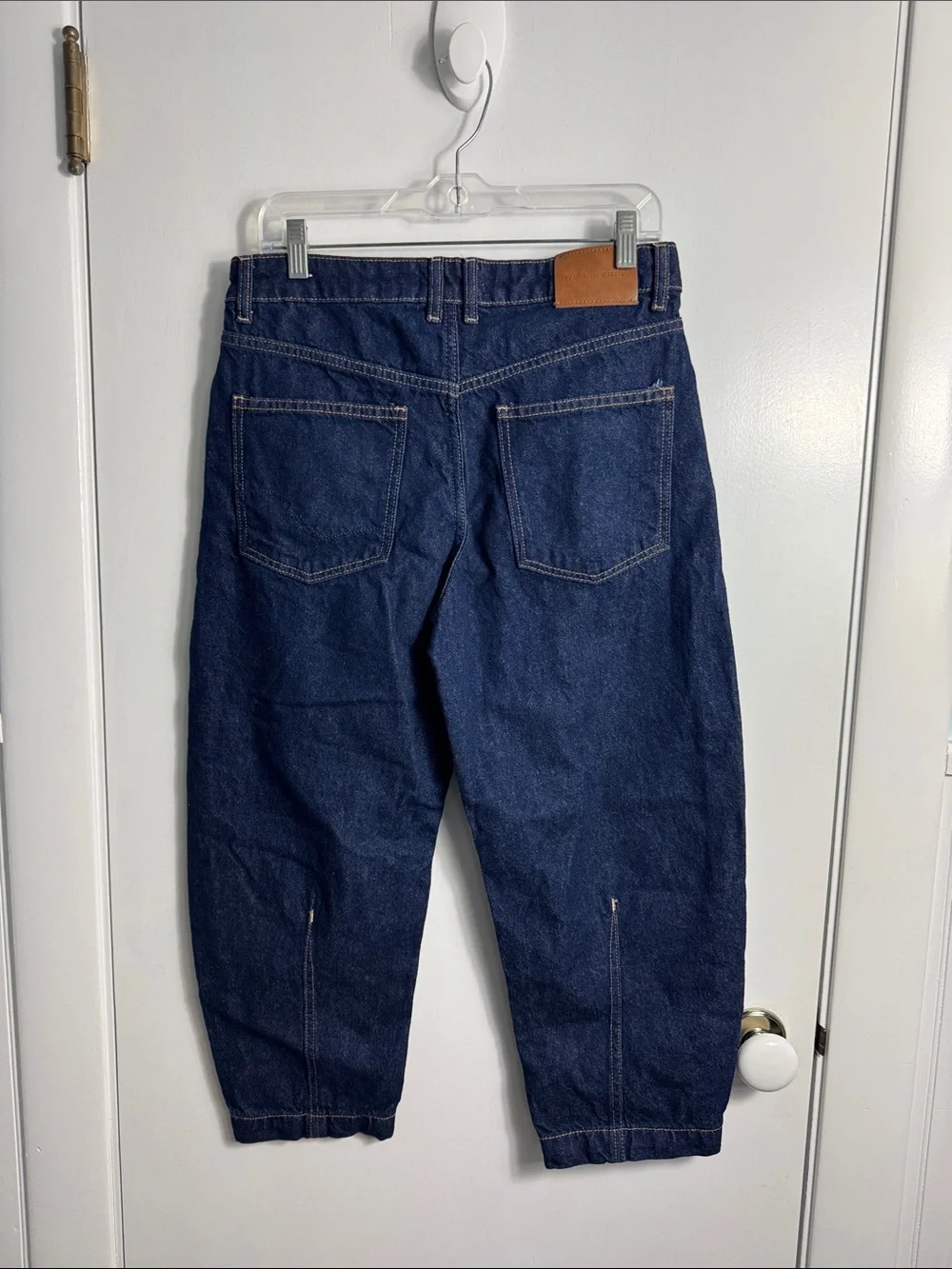 Free‎ People Backstage Relaxed Crop Barrel Jeans Size 28
